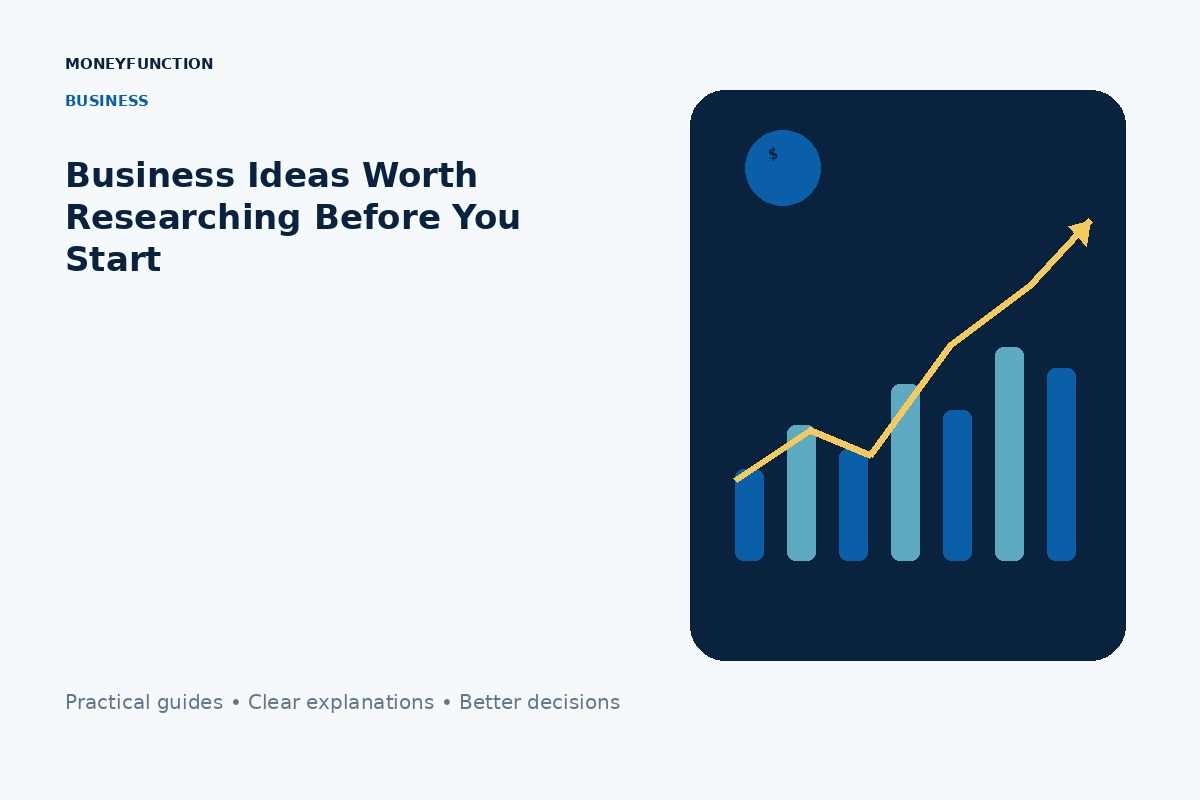 Business Ideas financial illustration