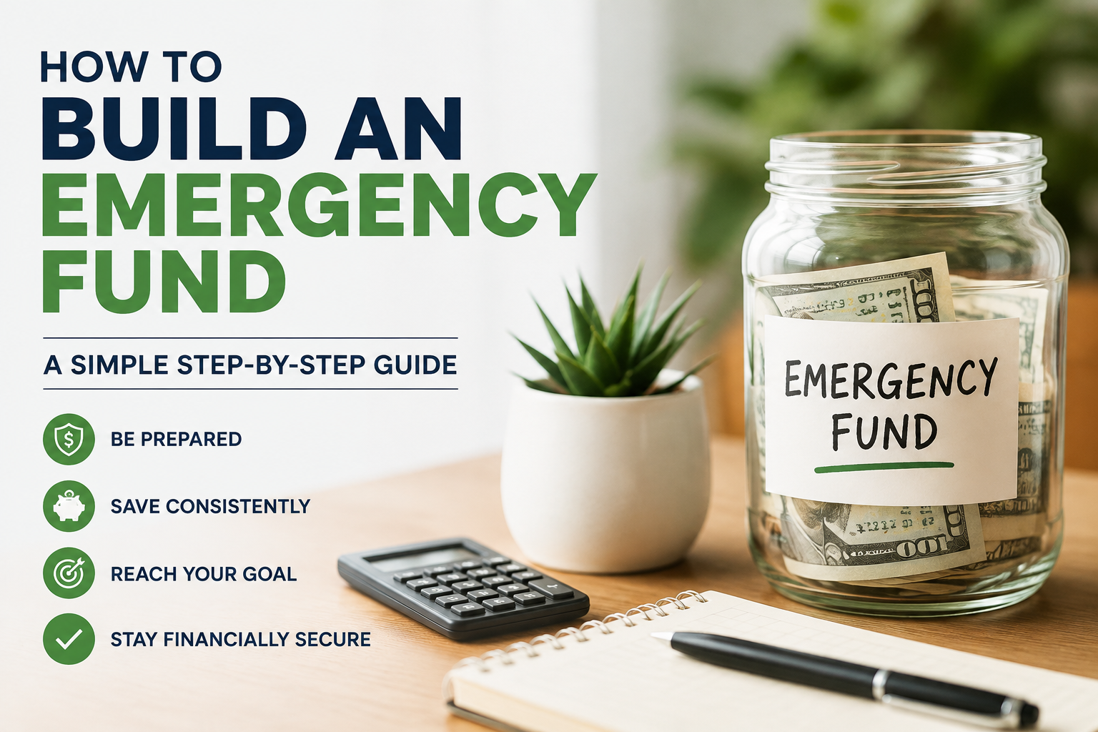 How to Build an Emergency Fund: A Simple Step-by-Step Guide
